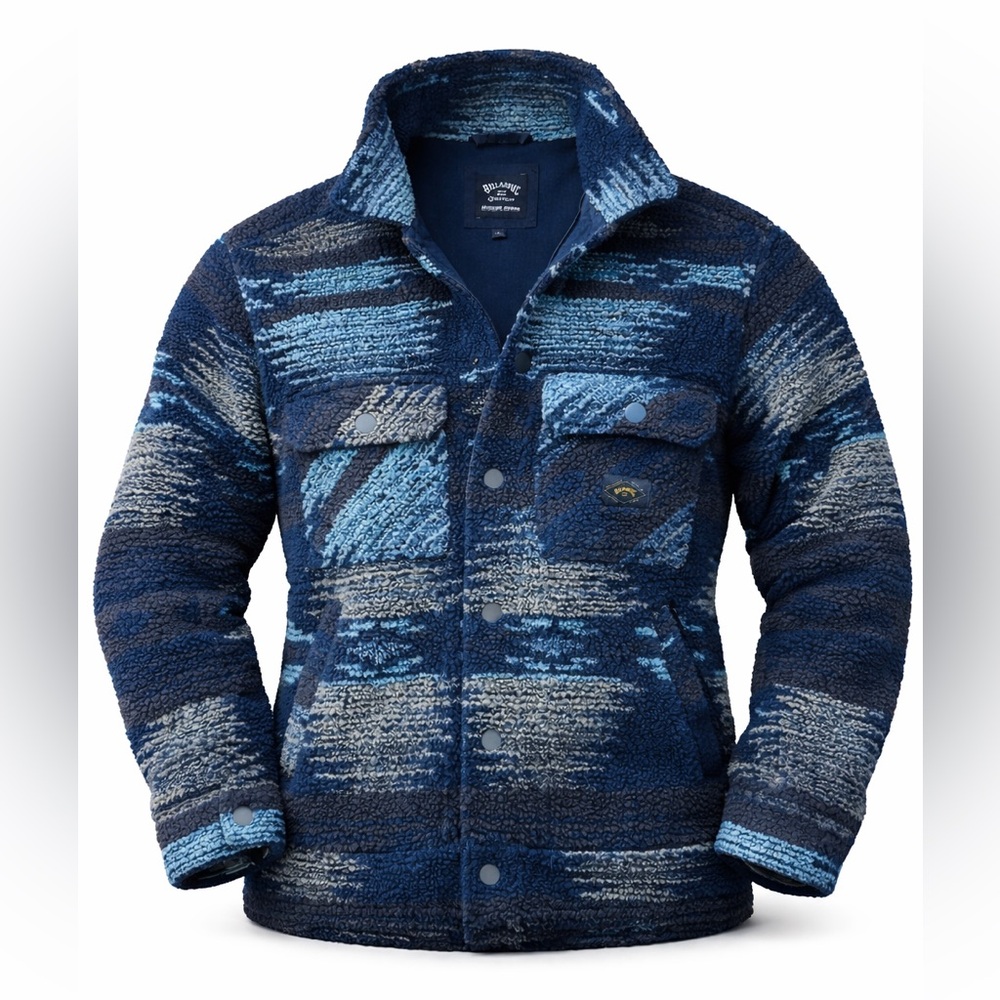 NWOT Men’s Billabong Recycler Adventure Division Sherpa Fleece Jacket Small